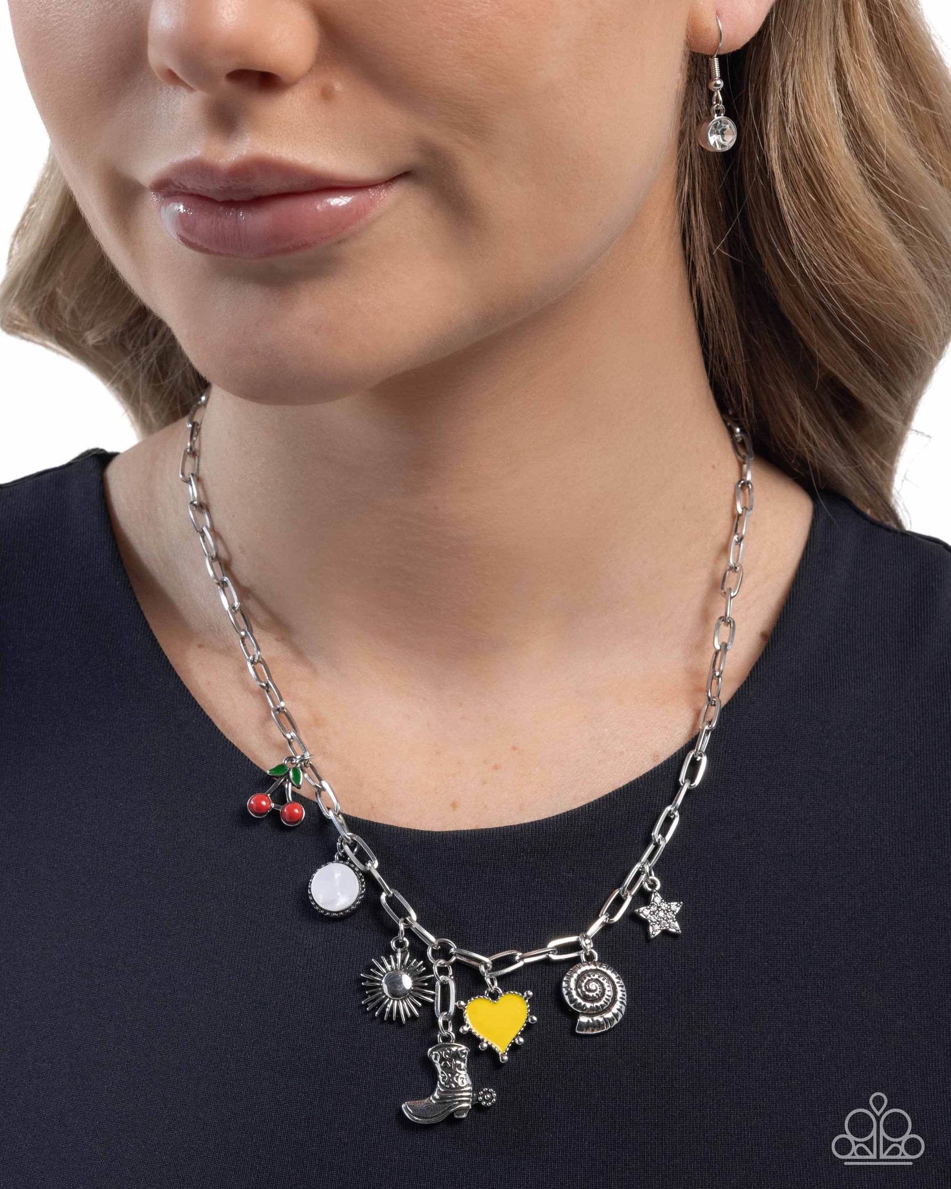 Flying High - yellow - Paparazzi necklace