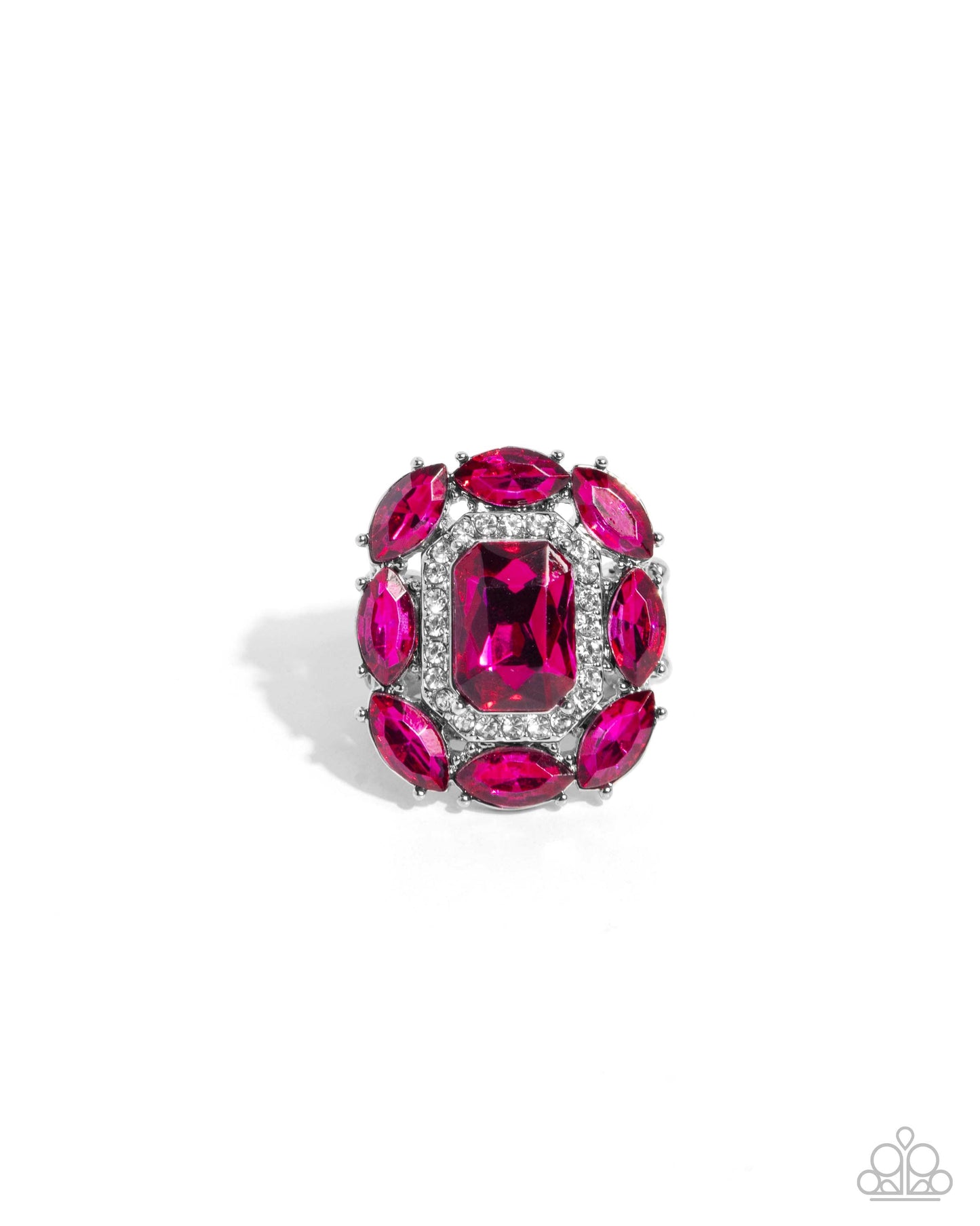 Follow Suit - pink - Paparazzi ring