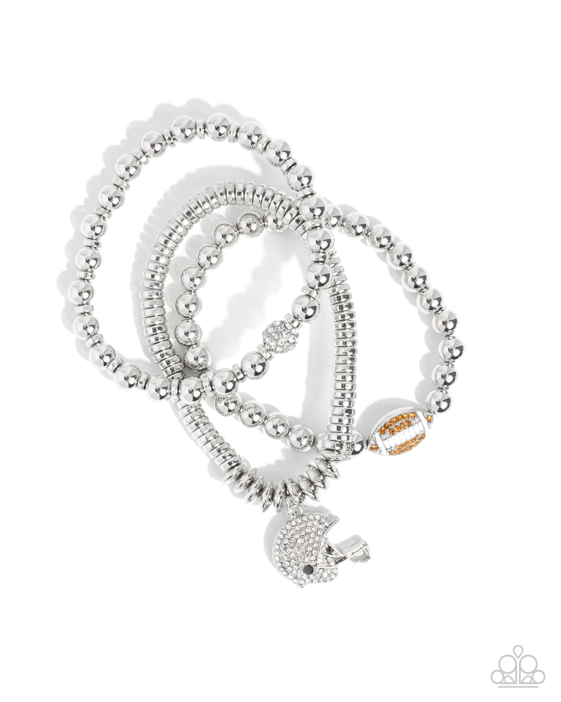 Football Flavor - brown - Paparazzi bracelet