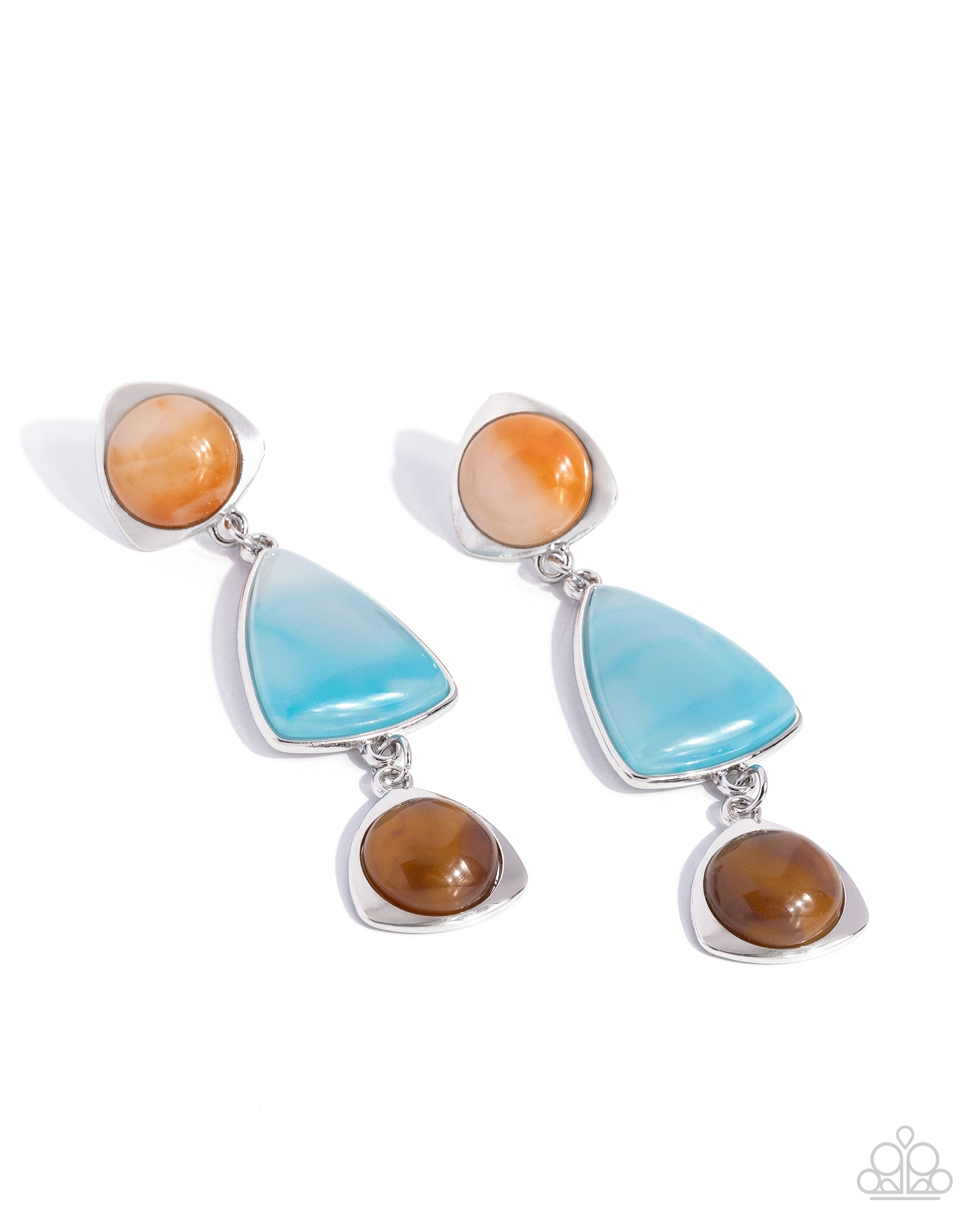 Foreign Exchange - multi - Paparazzi earrings