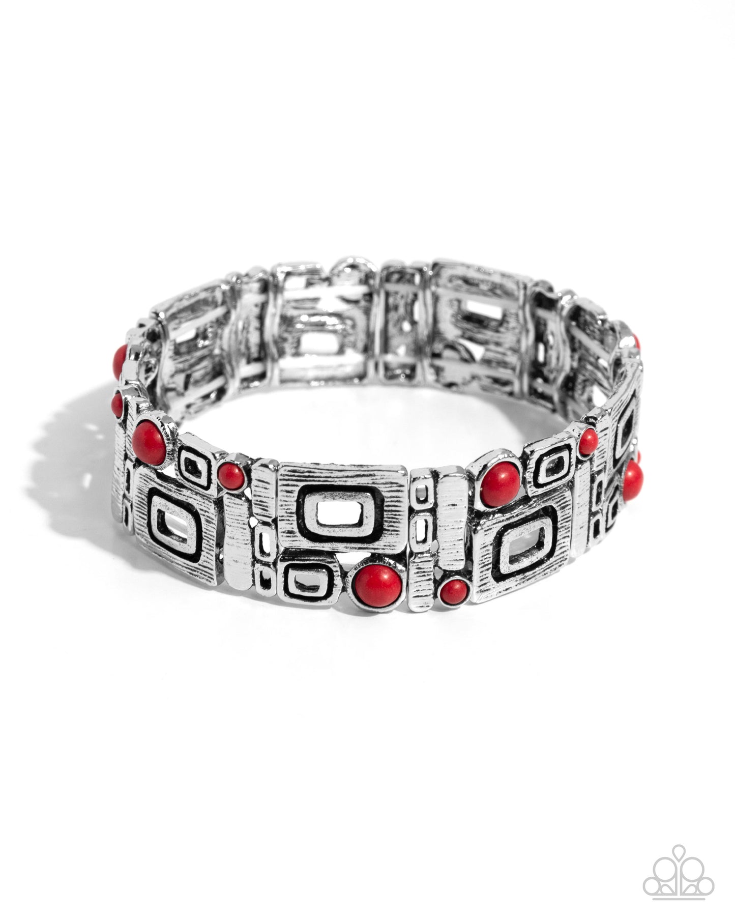 Forest Feel - red - Paparazzi bracelet