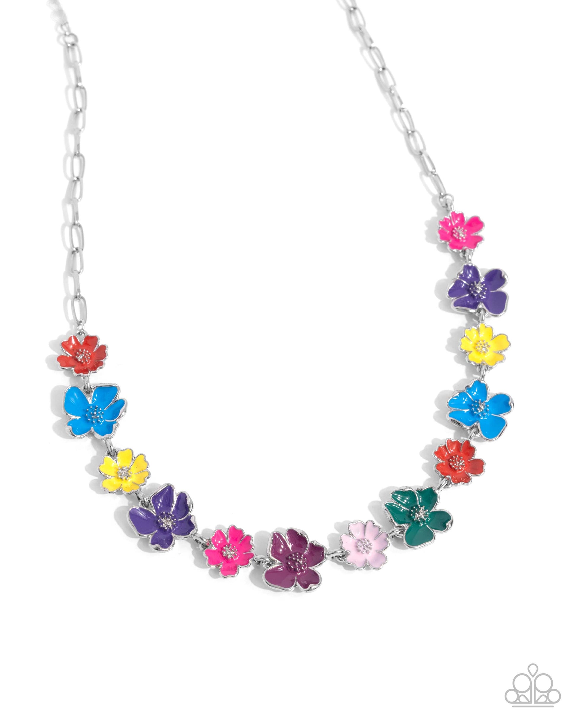 Forthright Florals - purple - Paparazzi complete set