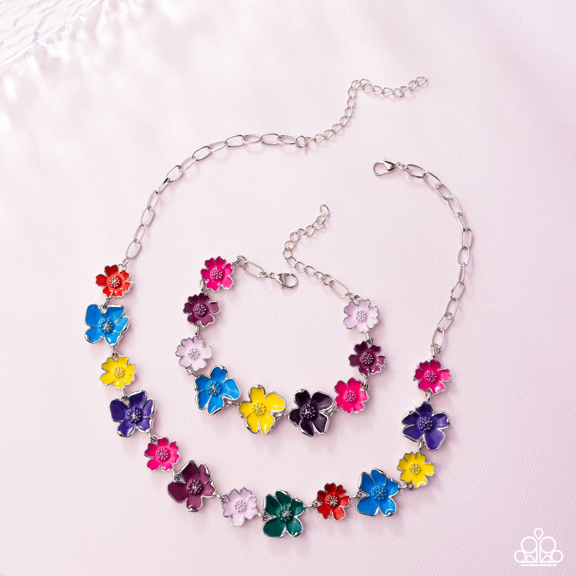 Forthright Florals - purple - Paparazzi complete set