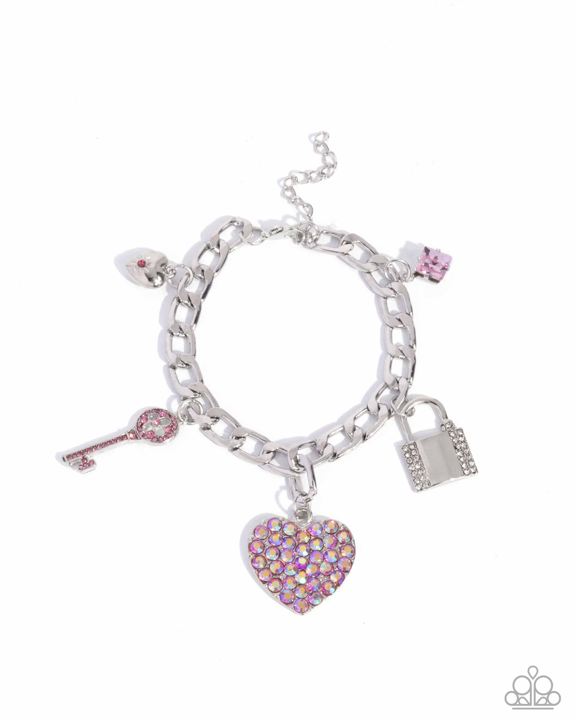 Fortified Fashion - pink - Paparazzi bracelet