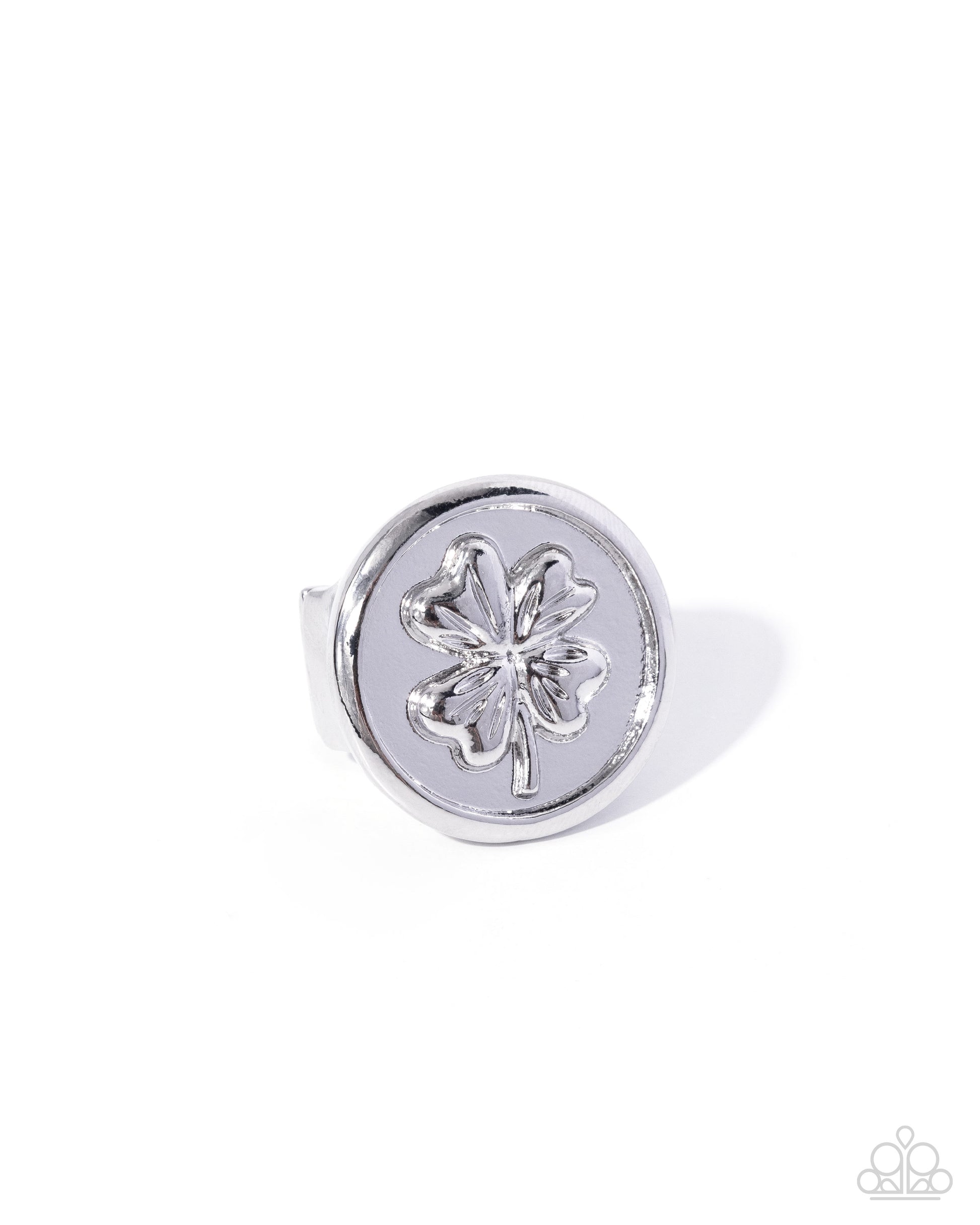 Fortunate Falsetto - silver - Paparazzi ring