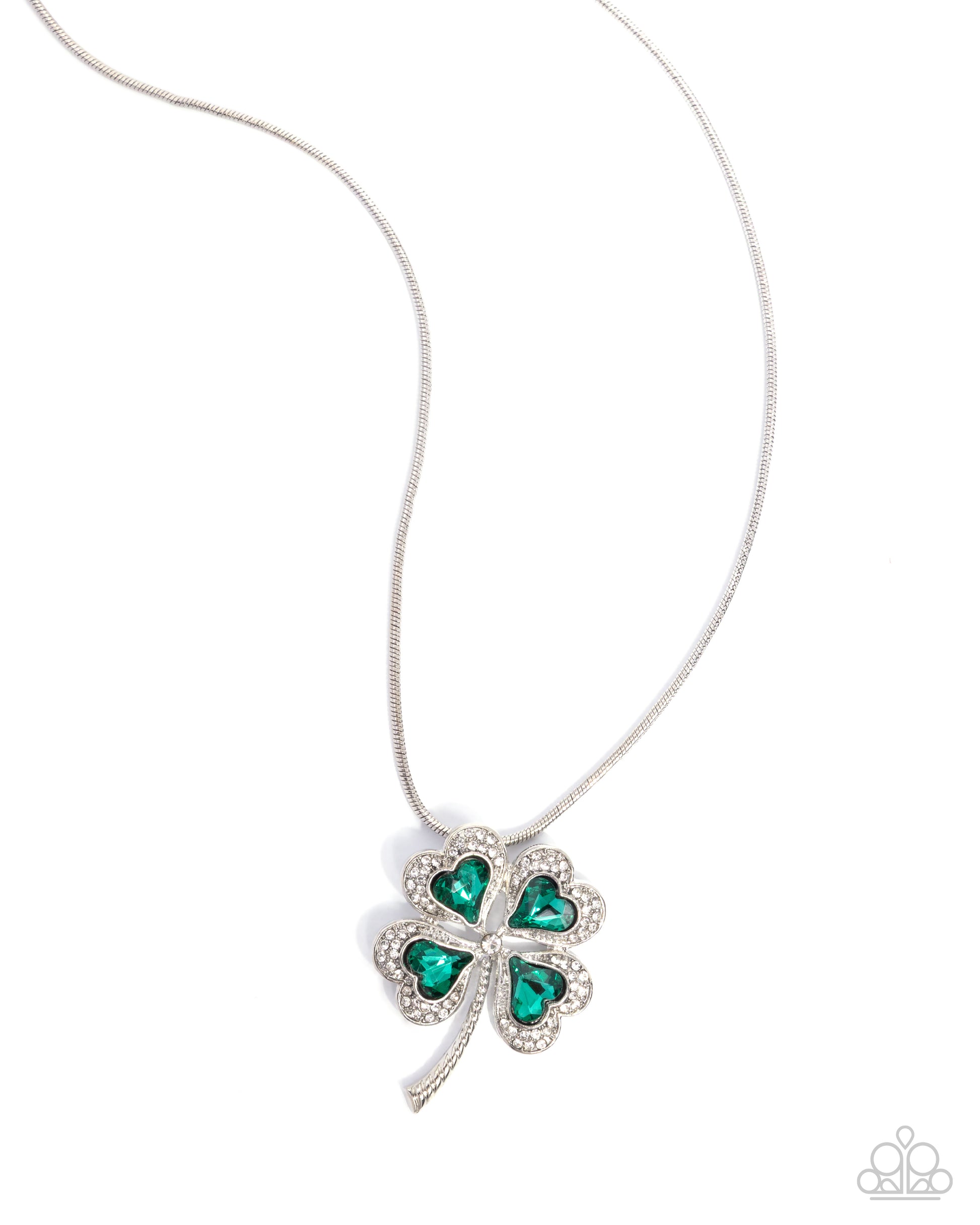 Fortunate Fashion - green - Paparazzi necklace