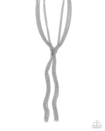 Fortunate Freedom - silver - Paparazzi necklace