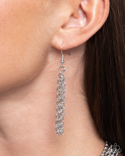 Fortunate Freedom - silver - Paparazzi necklace