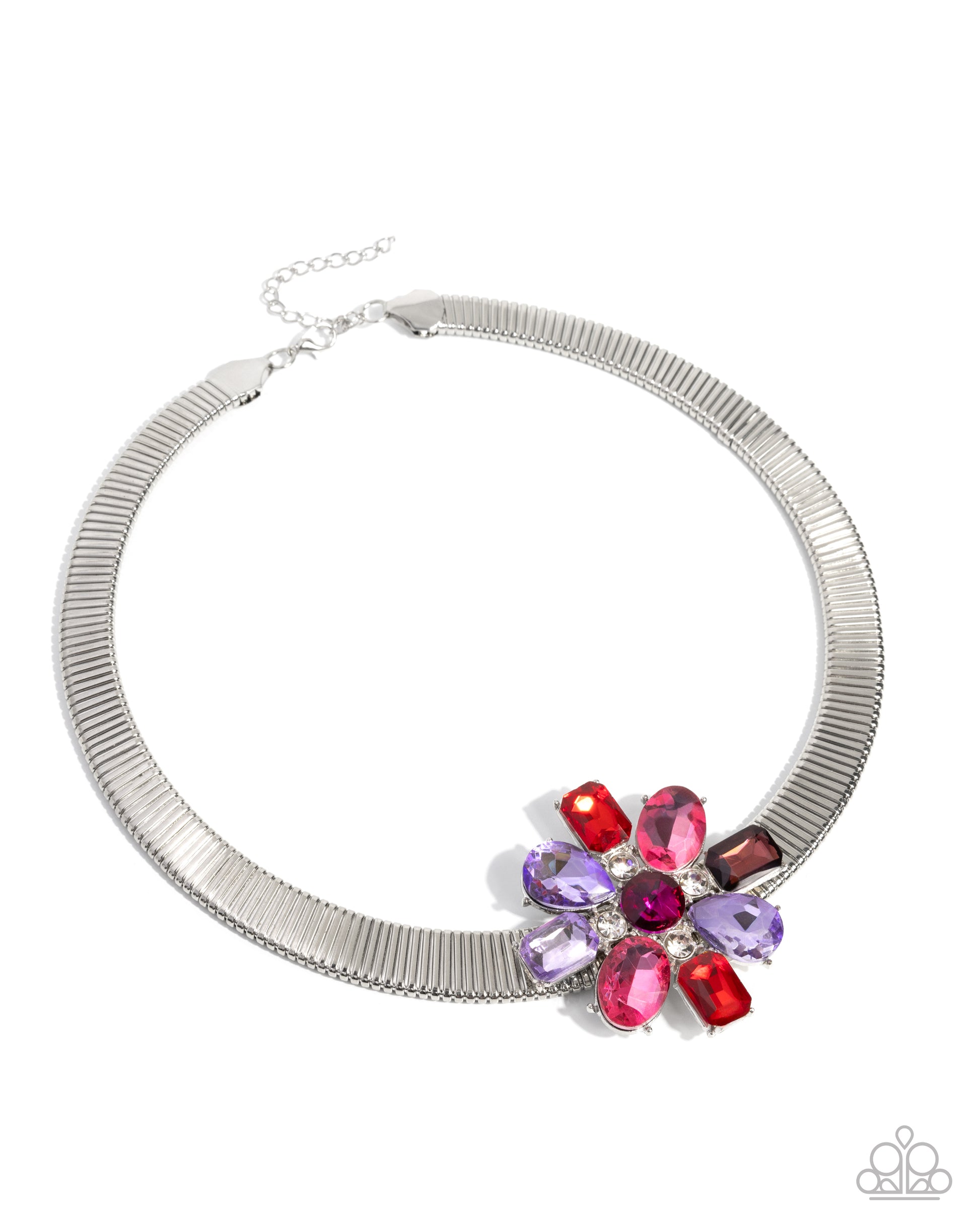 Forward Florals - multi - Paparazzi necklace