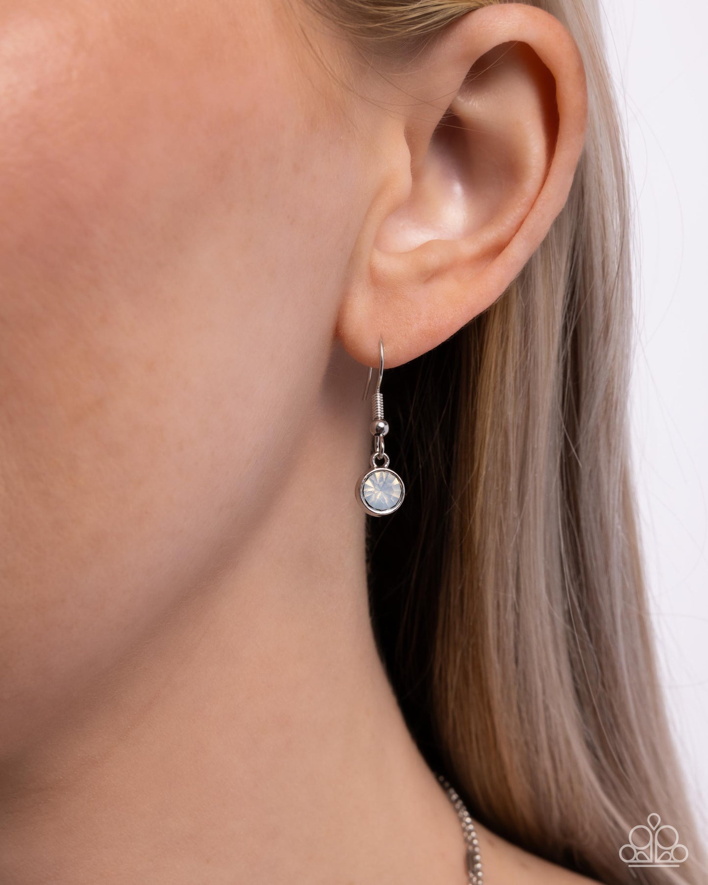 Foundation Stone - purple - Paparazzi necklace