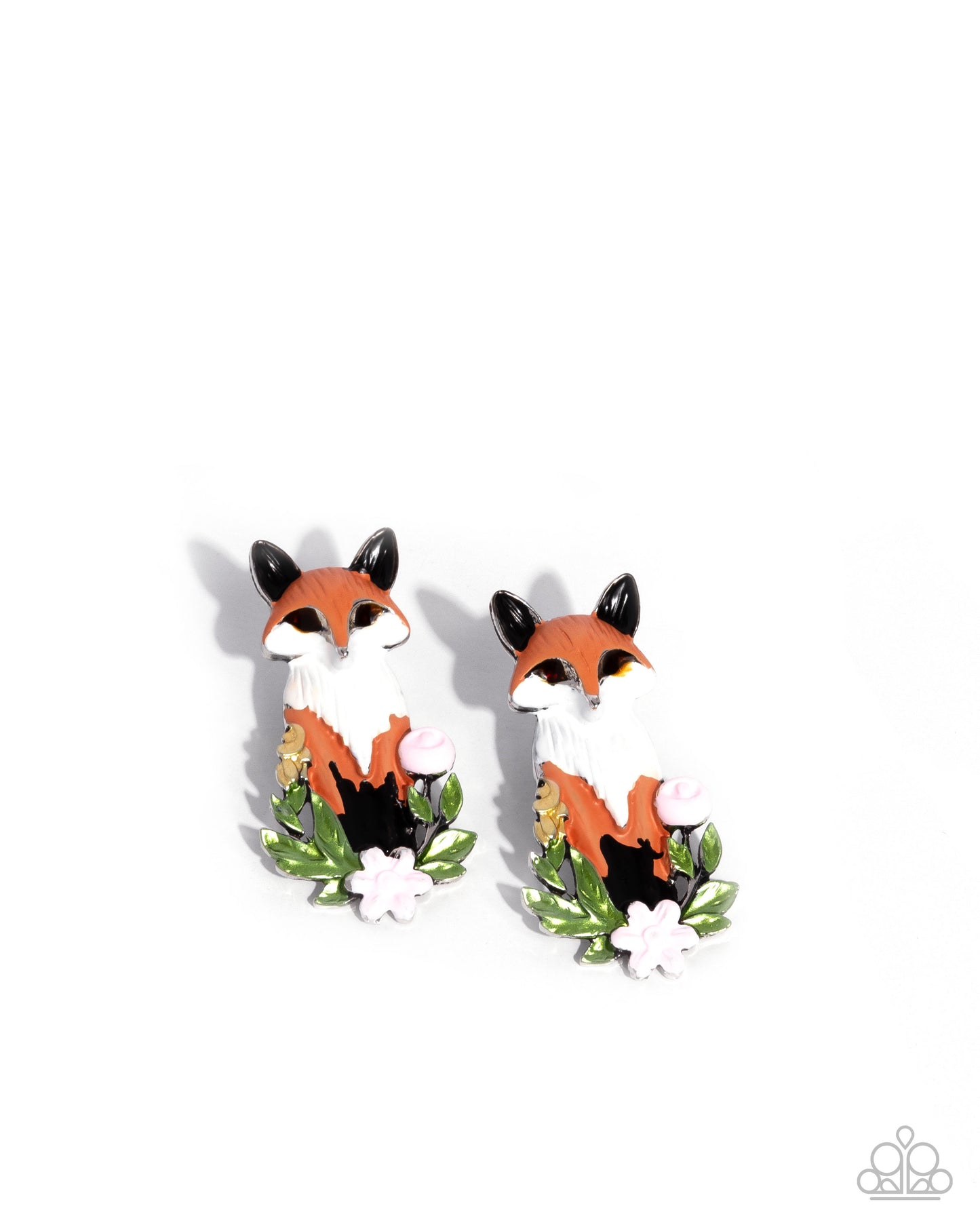 Fox Fanatic - multi - Paparazzi earrings