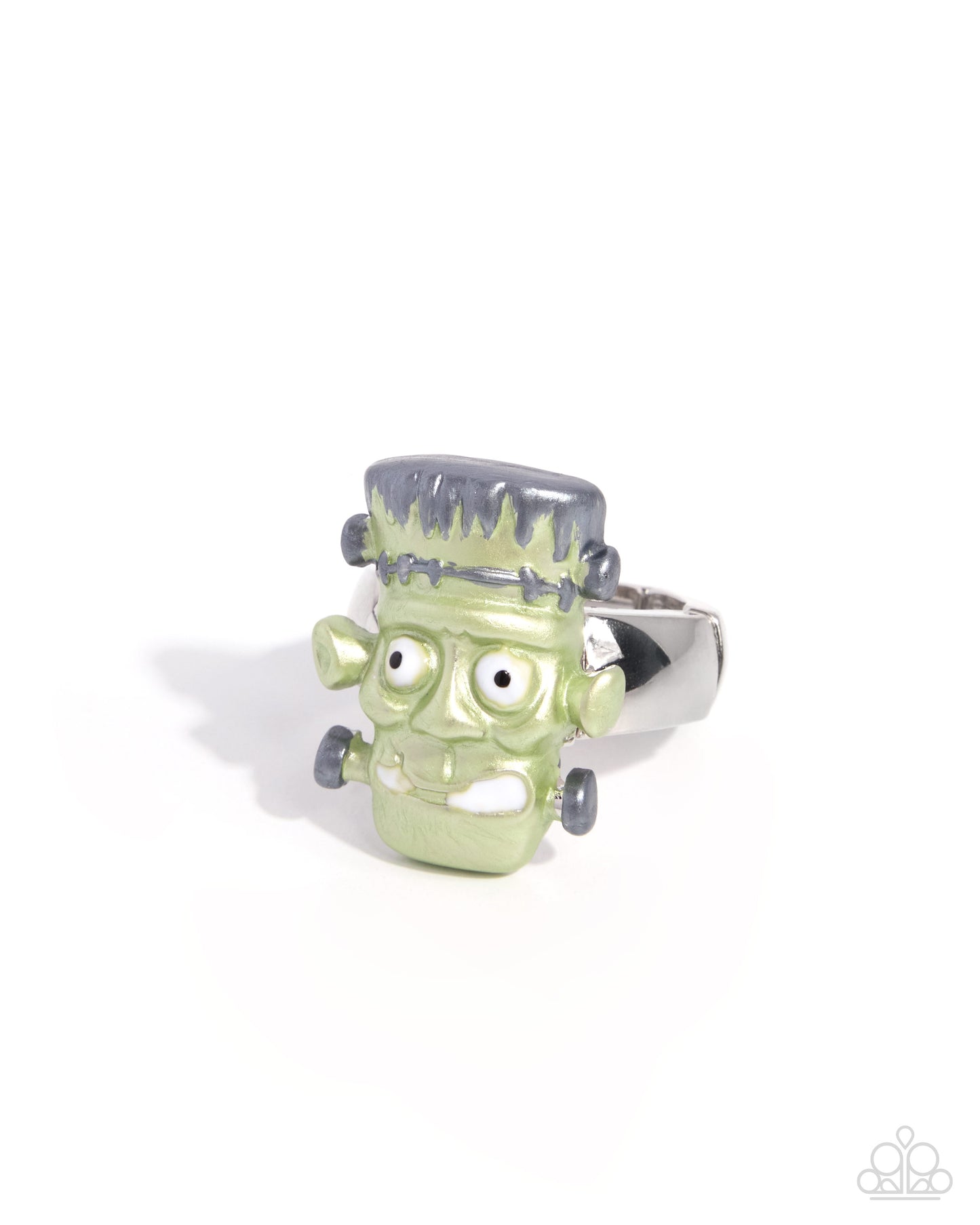Frankenstein Fashion - green - Paparazzi ring