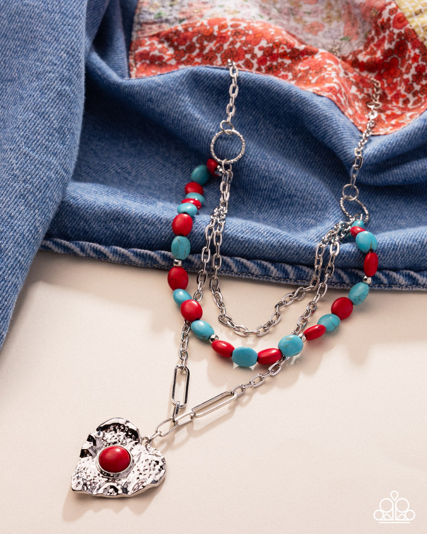 Frankly Flirting - red - Paparazzi necklace