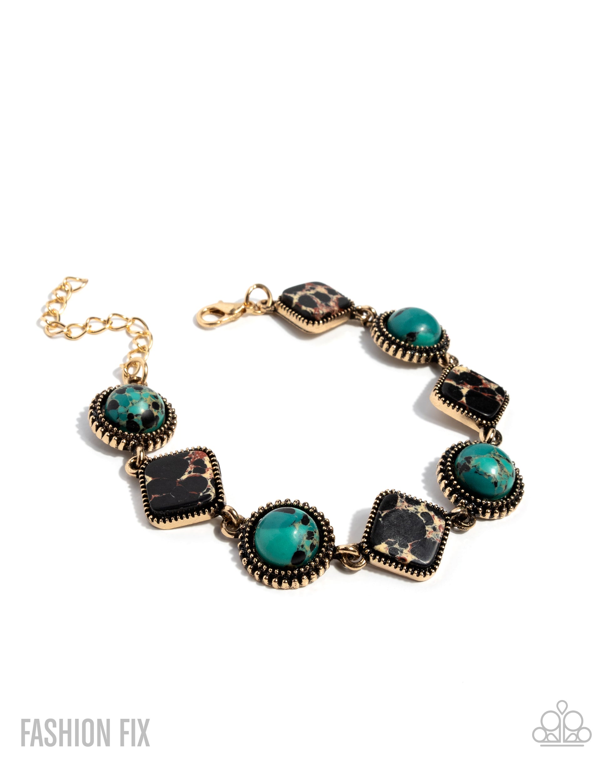 Free-Spirited Feat - green - Paparazzi bracelet