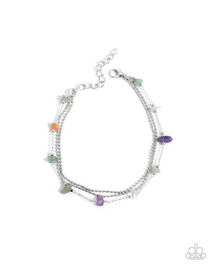Free-Spirited Fondness - purple - Paparazzi bracelet