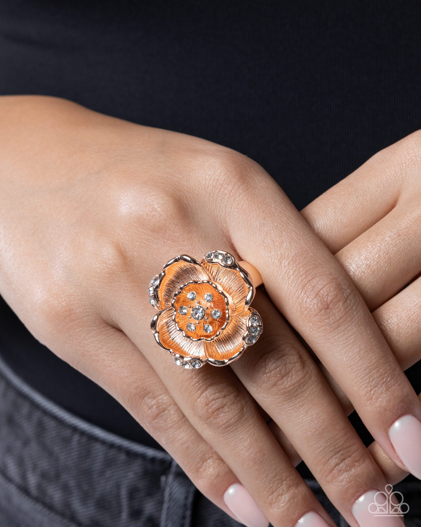 Freestyle Fusion - rose gold - Paparazzi ring
