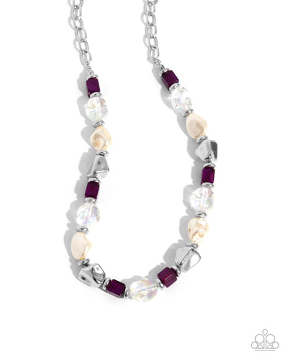 Frenetic Fairytale - purple - Paparazzi necklace