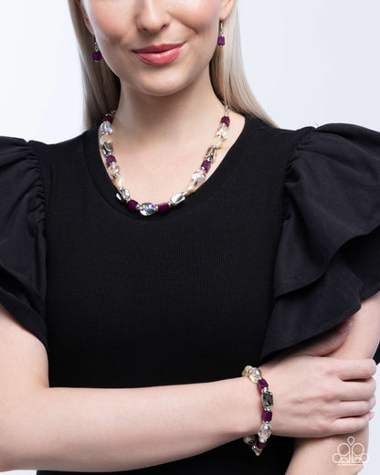 Frenetic Fairytale - purple - Paparazzi necklace