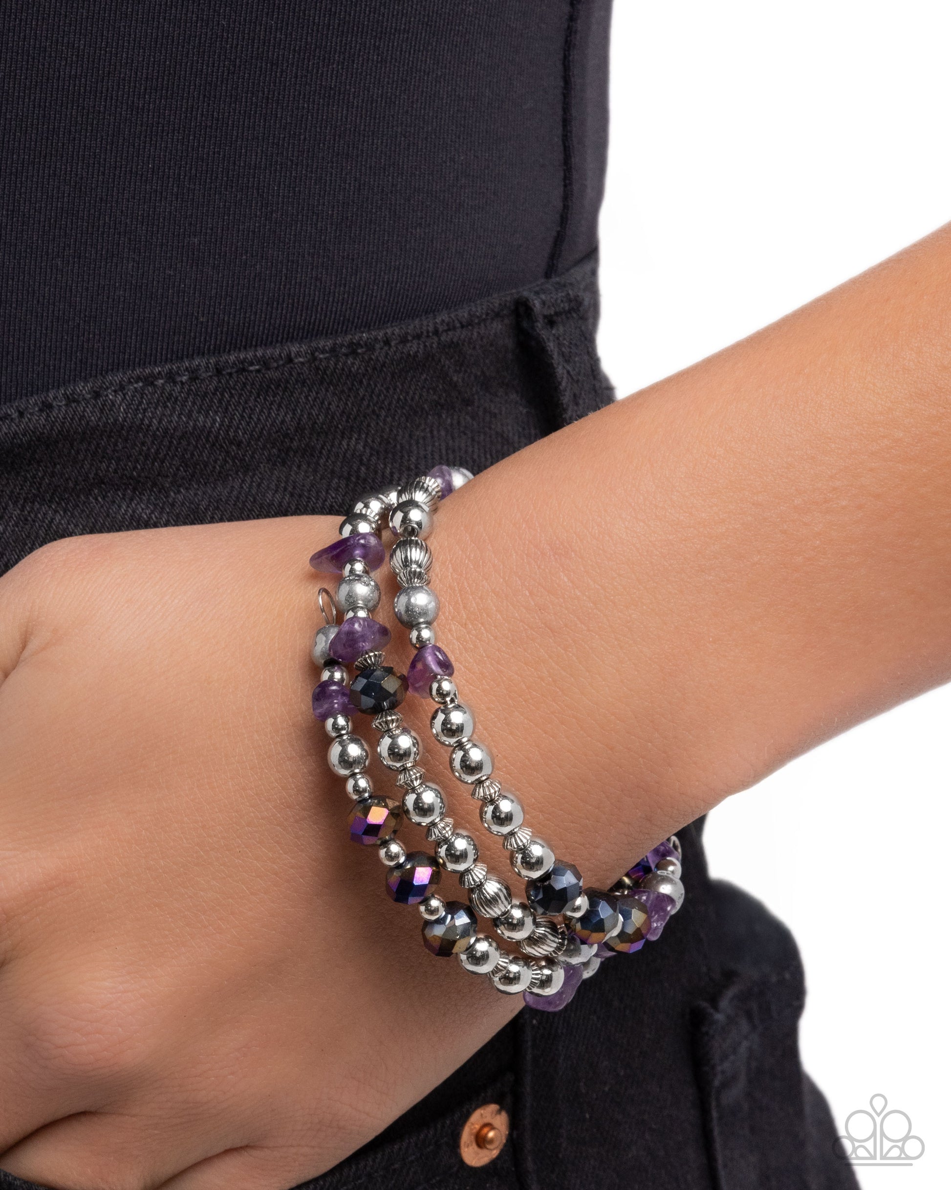 Fresh Fantasy - purple - Paparazzi bracelet