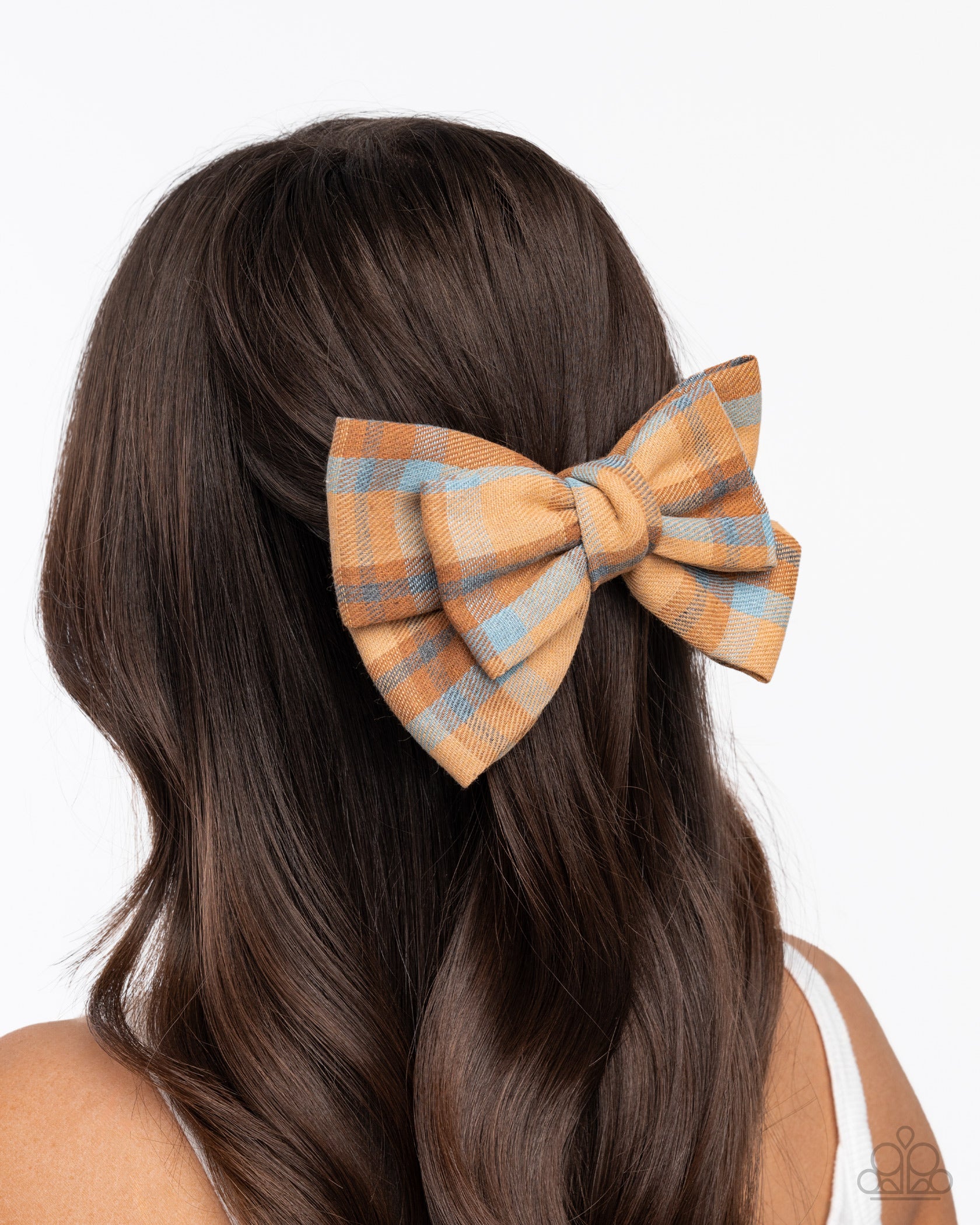 Friend Or BOW - yellow - Paparazzi hair clip