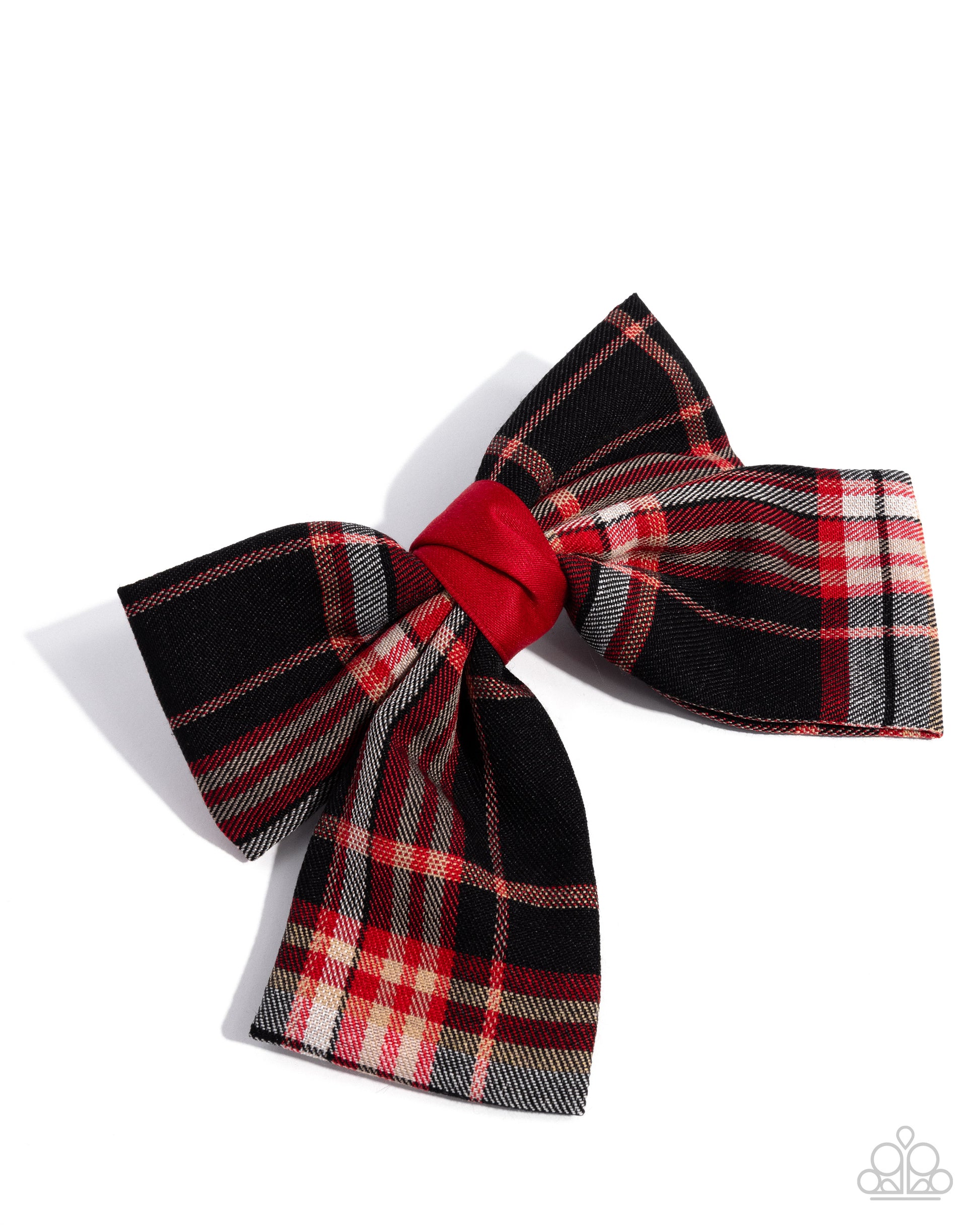 Front BOW Seat - red - Paparazzi hair clip