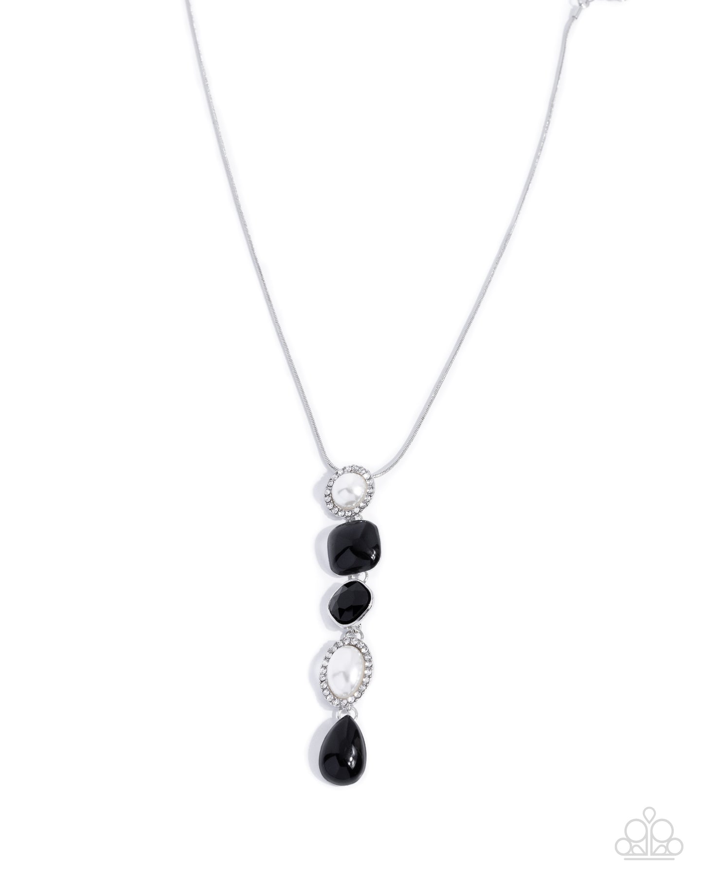 Full Formal - black - Paparazzi necklace