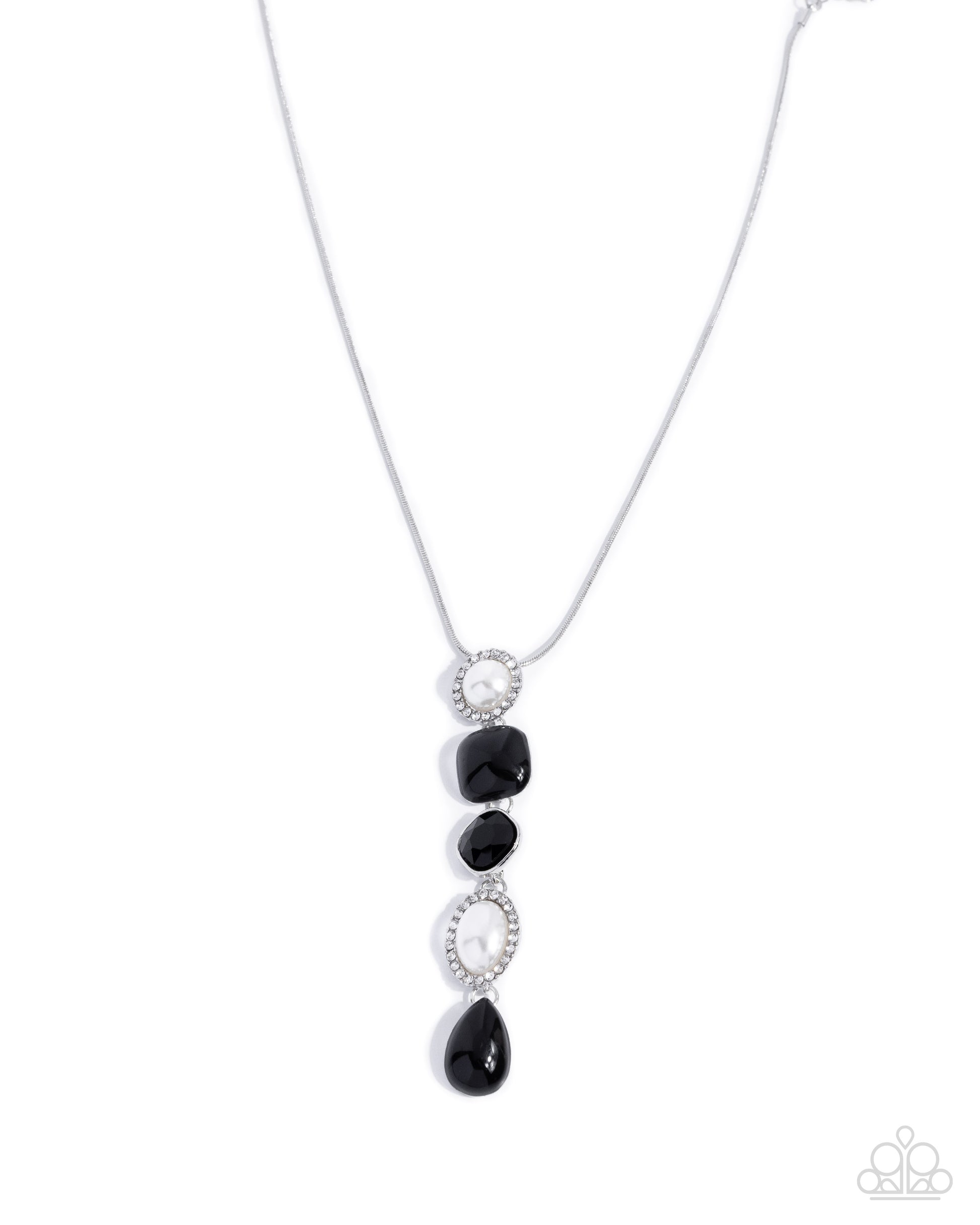 Full Formal - black - Paparazzi necklace
