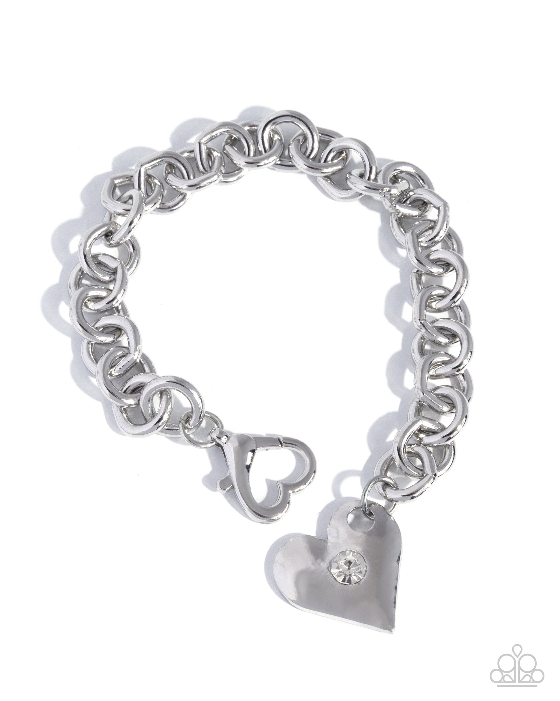 Full of Affection - white - Paparazzi bracelet