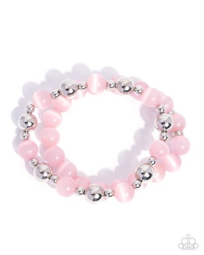Fun-Loving Fantasy - pink - Paparazzi bracelet