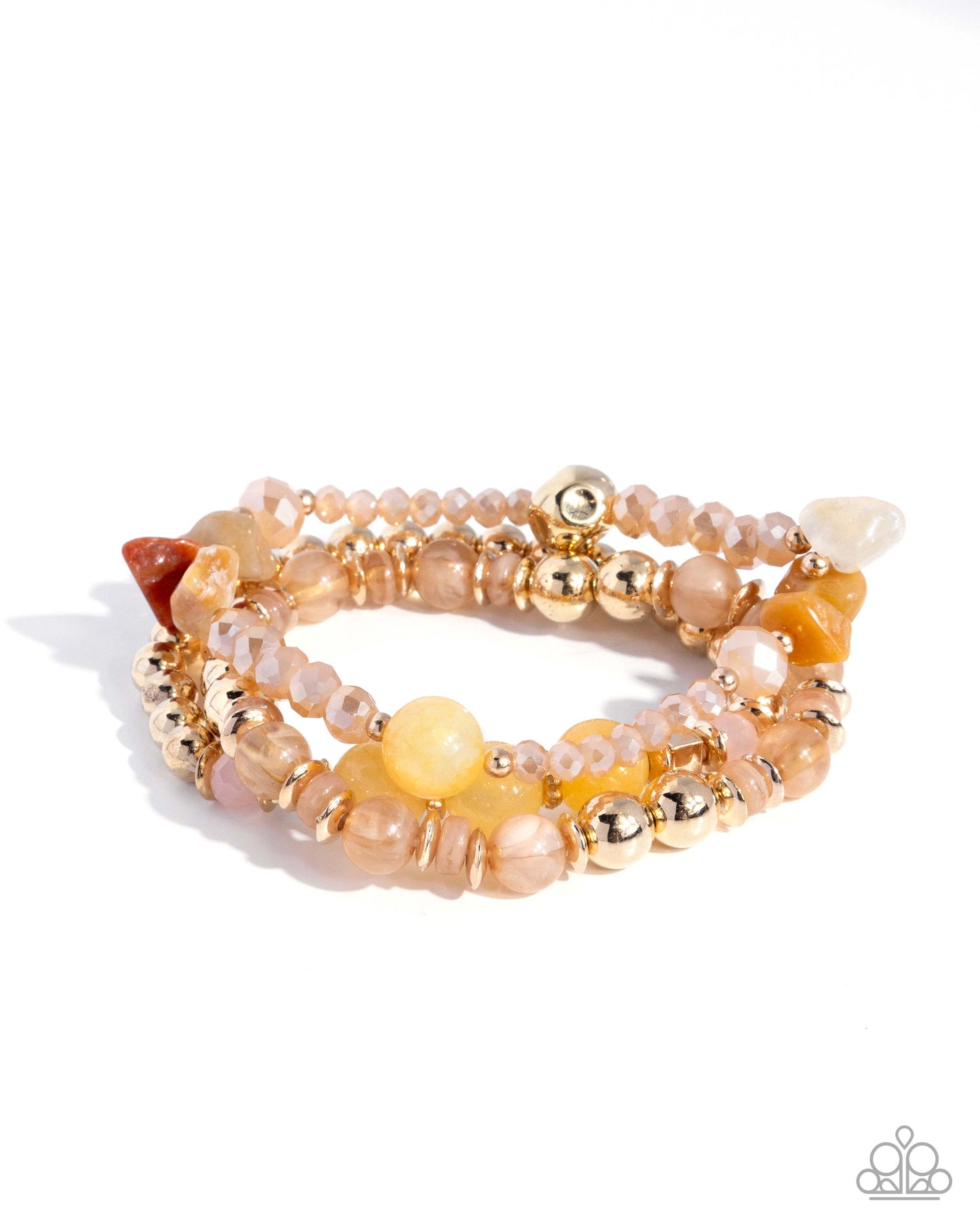 Funky Fusion - yellow - Paparazzi bracelet