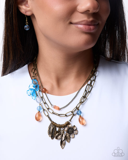 Futuristic Freestyle - multi - Paparazzi necklace