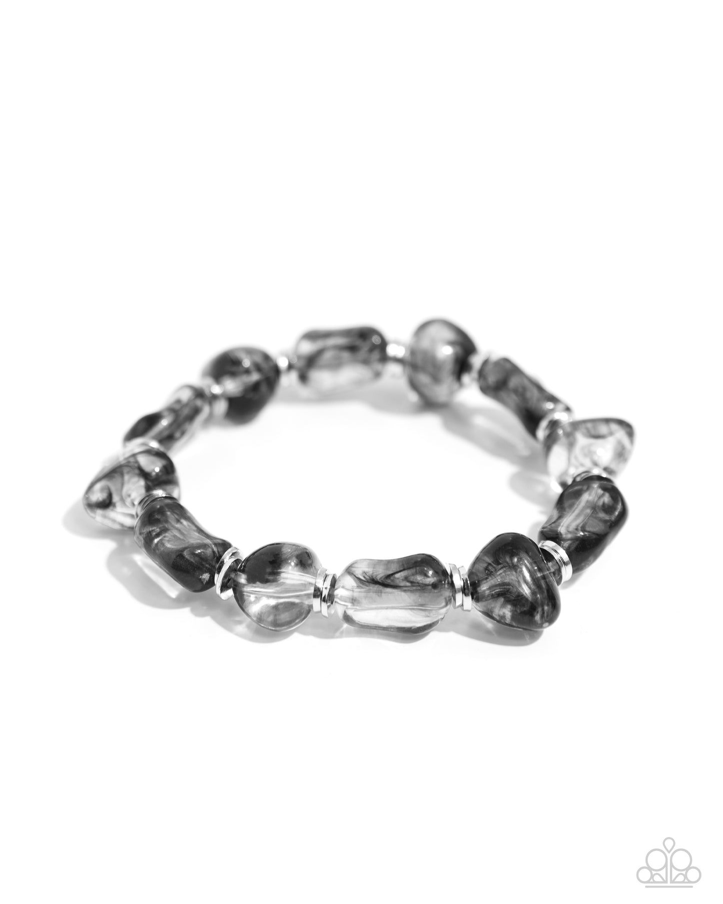 GLASSY Genre - black - Paparazzi bracelet