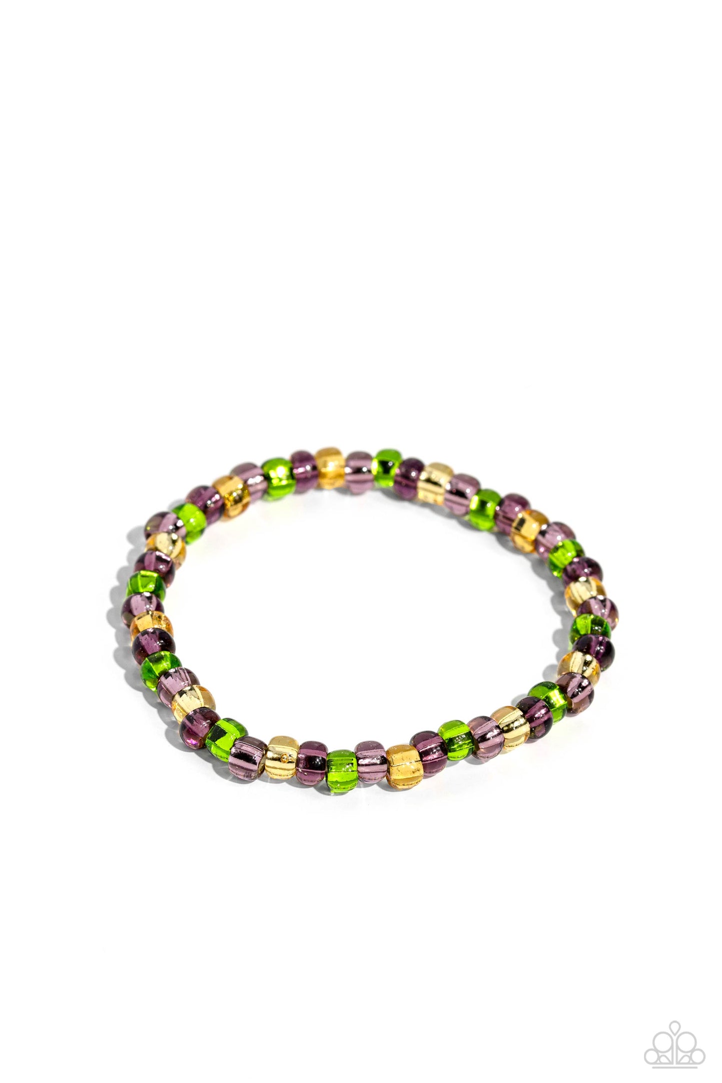 GLASS is in Session - purple - Paparazzi bracelet