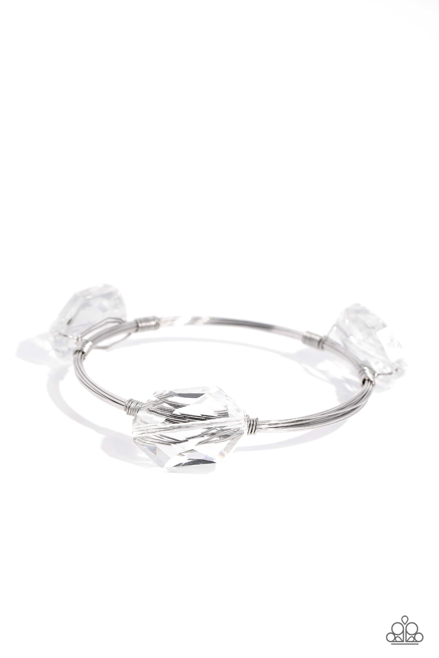Galactic Getaway - white - Paparazzi bracelet