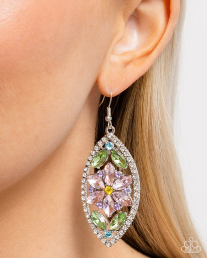 Gallant Garden - multi - Paparazzi earrings