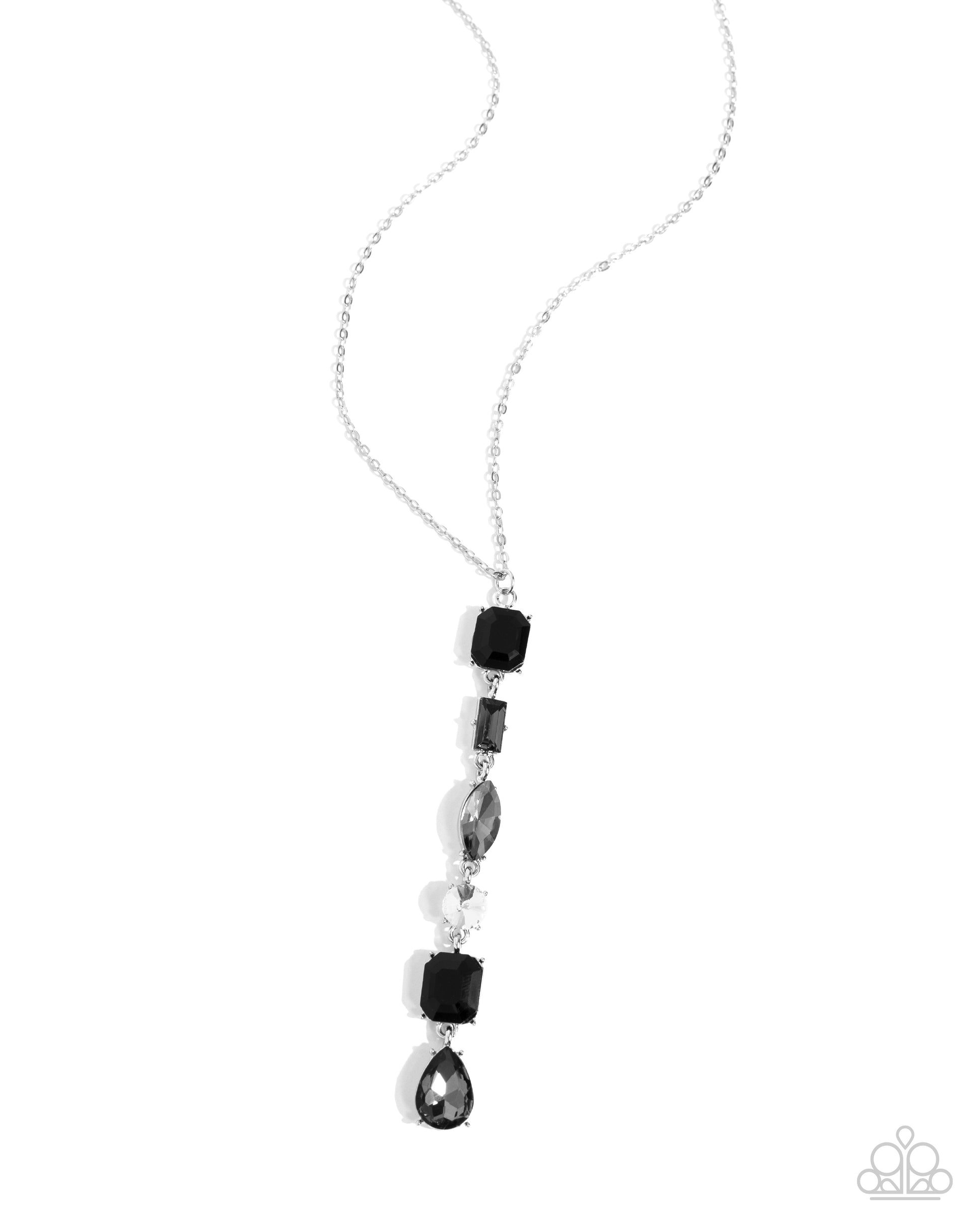 Gallery Gala - black - Paparazzi necklace