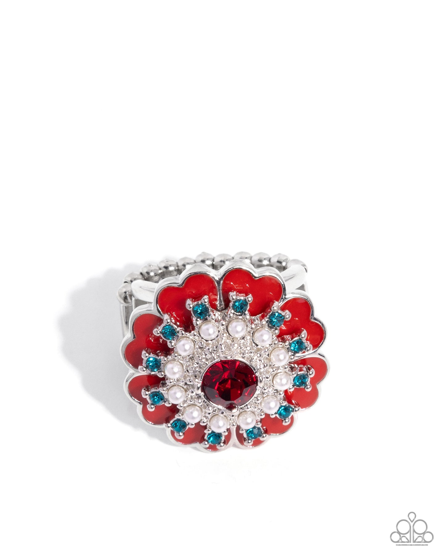 Gallery Glitz - red - Paparazzi ring
