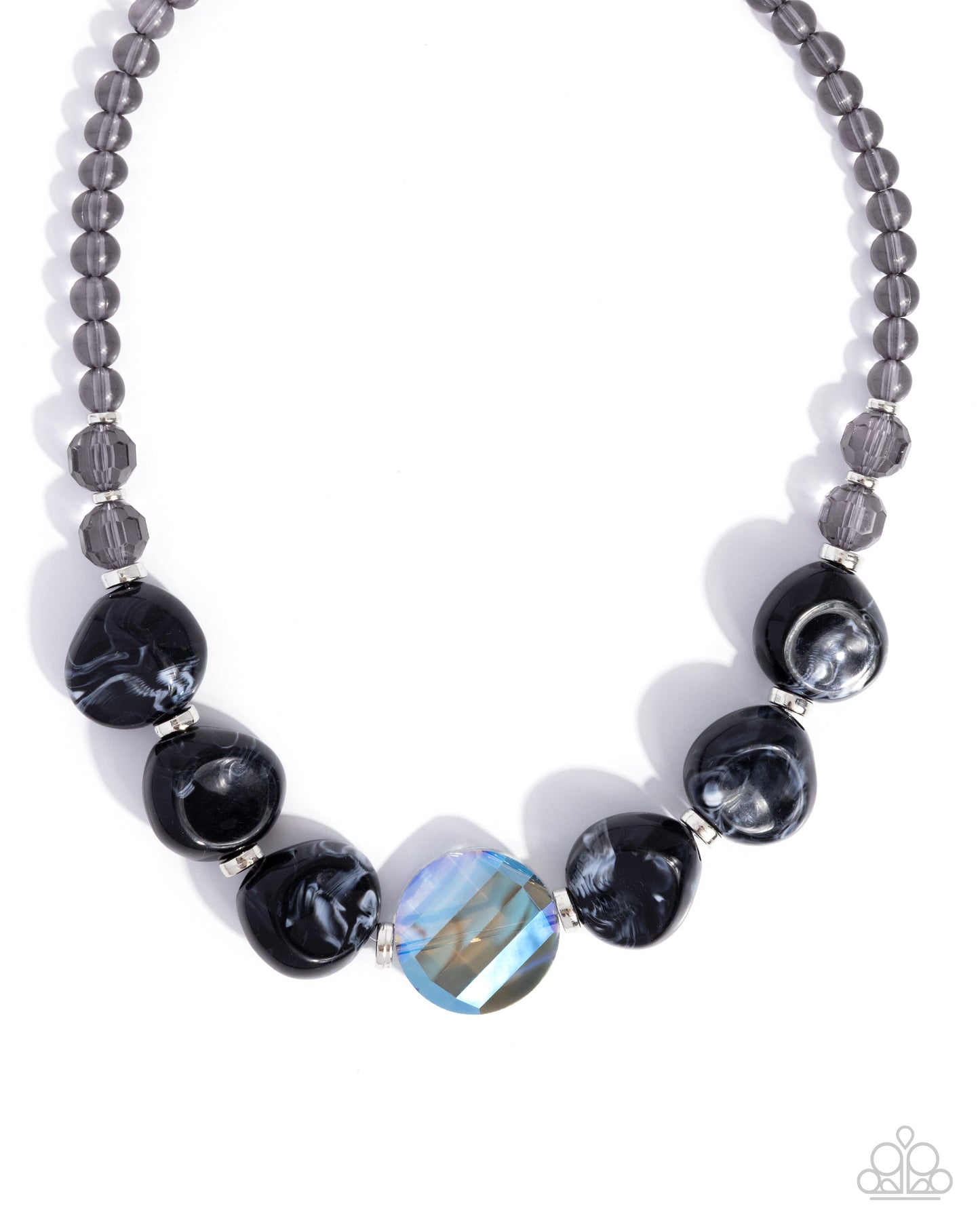 Gallery Walk - black - Paparazzi necklace
