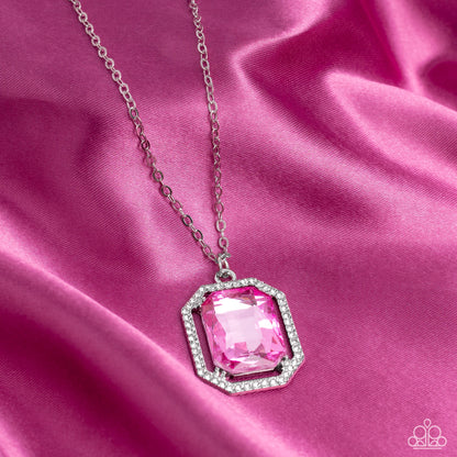Galloping Gala - pink - Paparazzi necklace