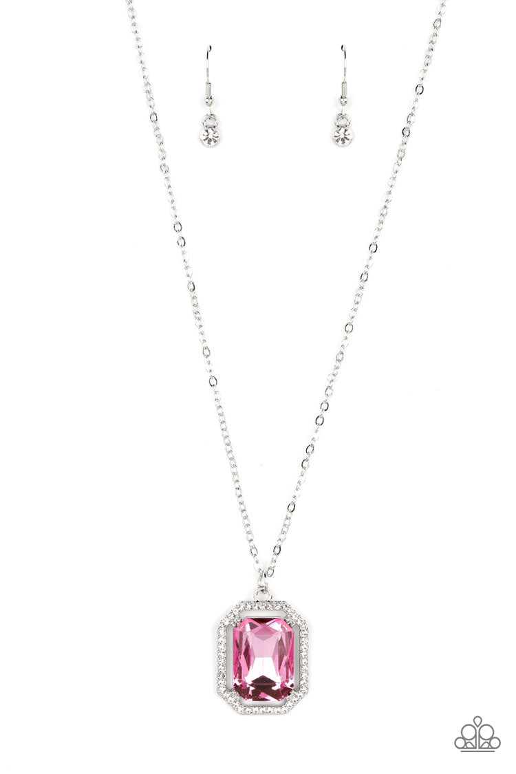Galloping Gala - pink - Paparazzi necklace