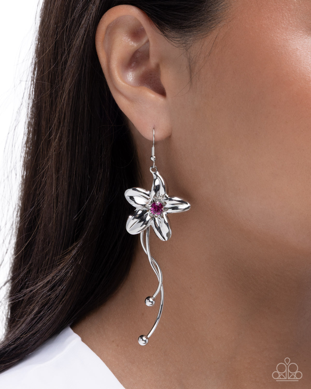 Garden Gait - pink - Paparazzi earrings