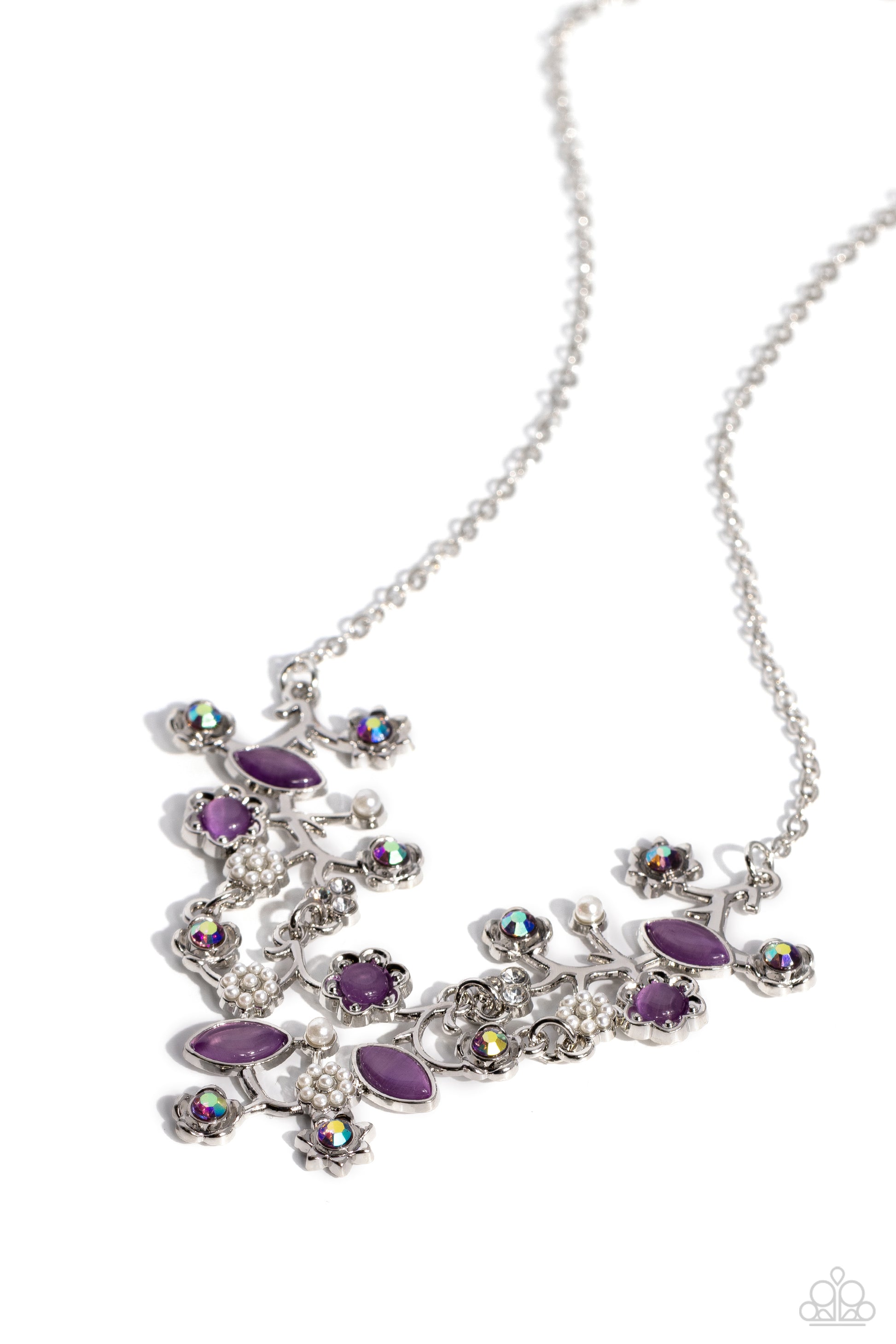 Gardening Group - purple - Paparazzi necklace