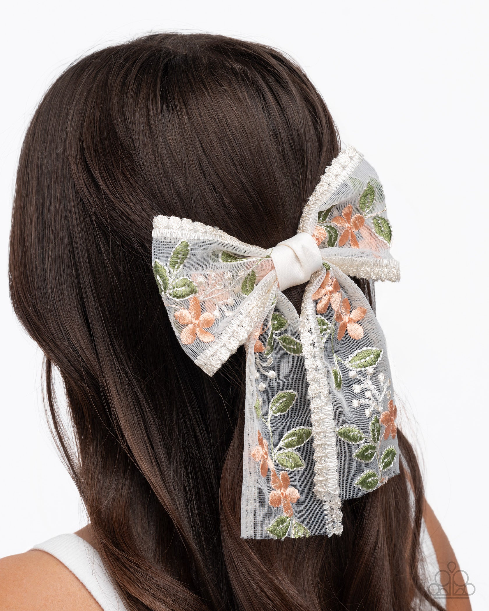 Garden Guardian - orange - Paparazzi hair clip