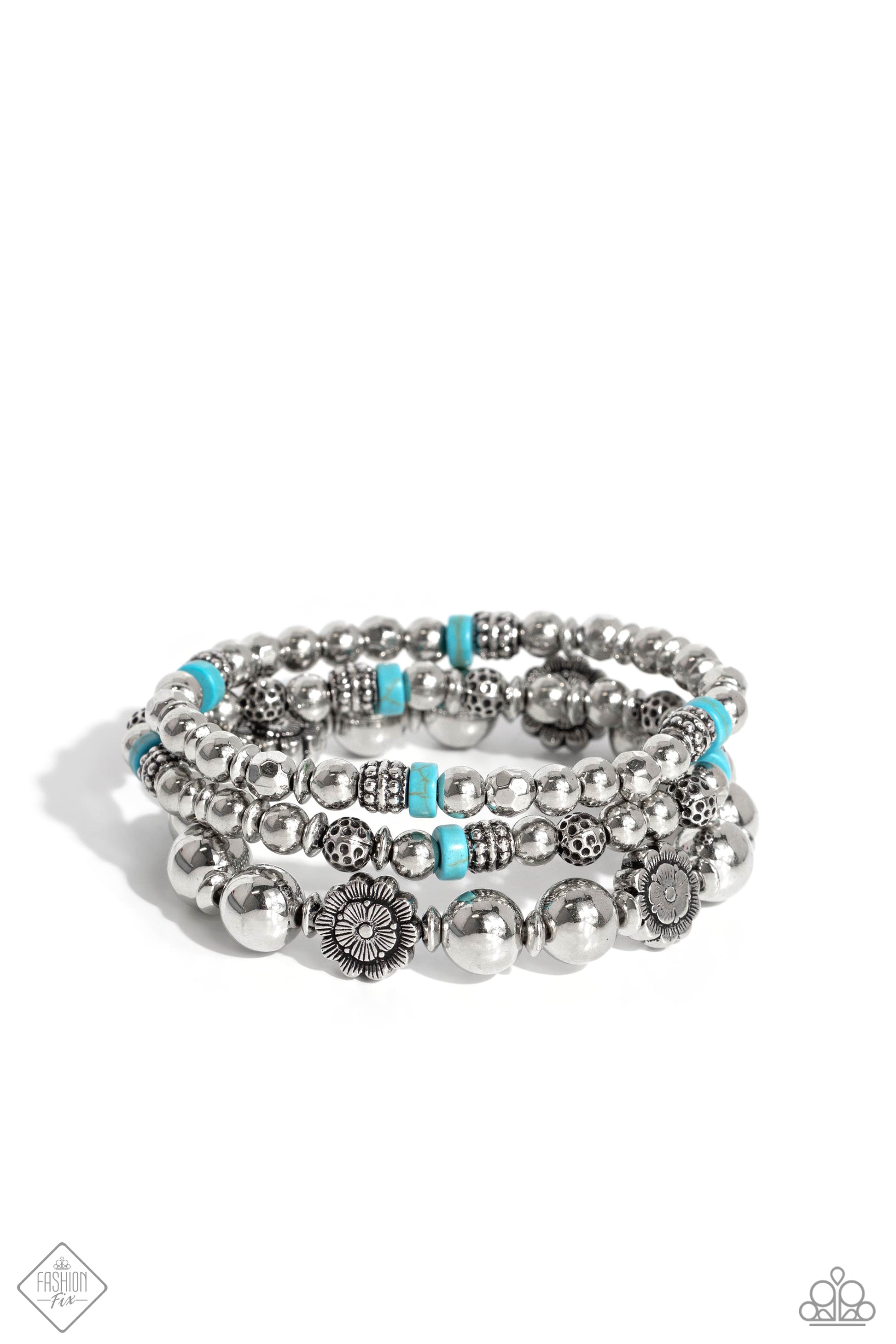 Garden Party Passion - blue - Paparazzi bracelet