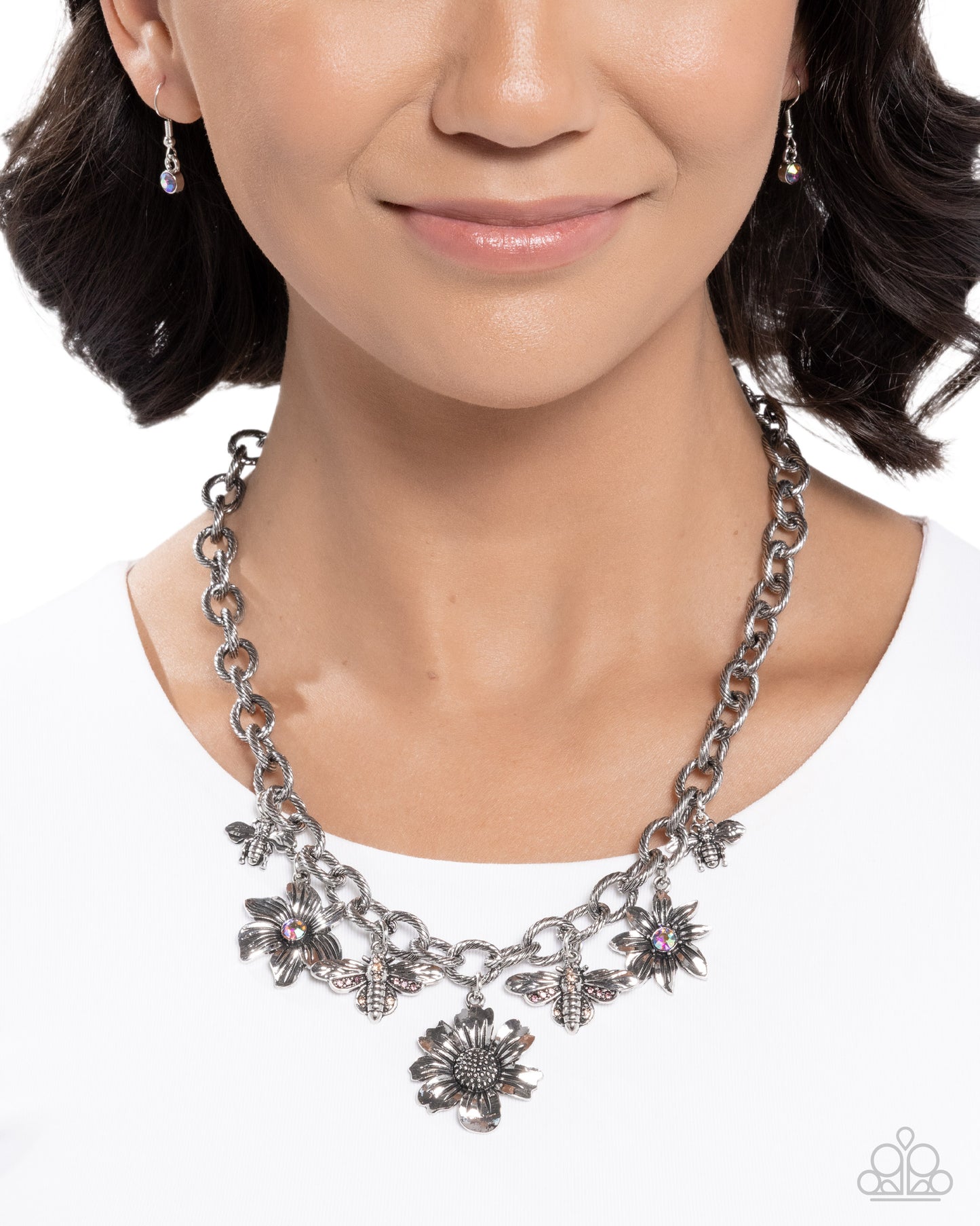 Gardening Glissando - purple - Paparazzi necklace