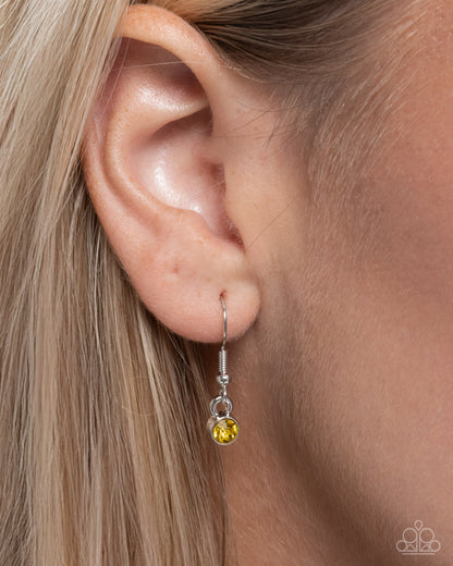 Gardening Glissando - yellow - Paparazzi necklace