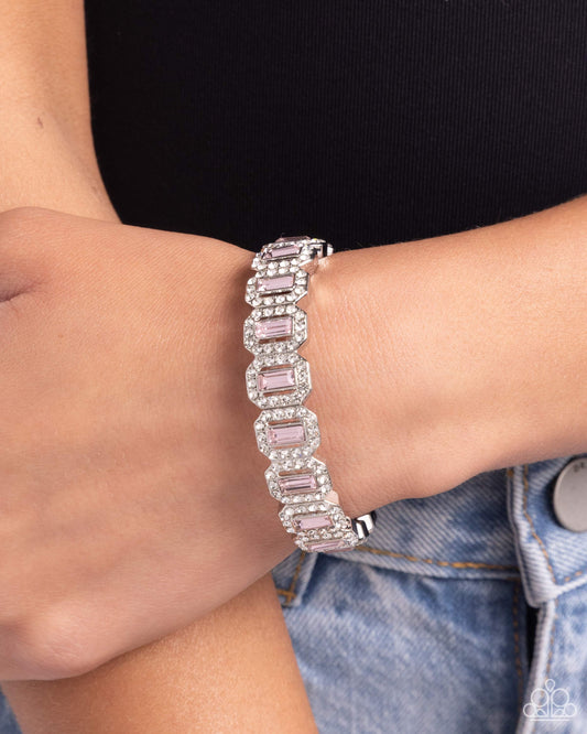 Gasp-Worthy Glitter - pink - Paparazzi bracelet