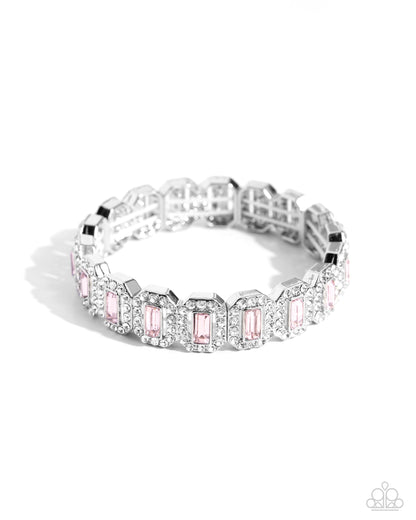 Gasp-Worthy Glitter - pink - Paparazzi bracelet