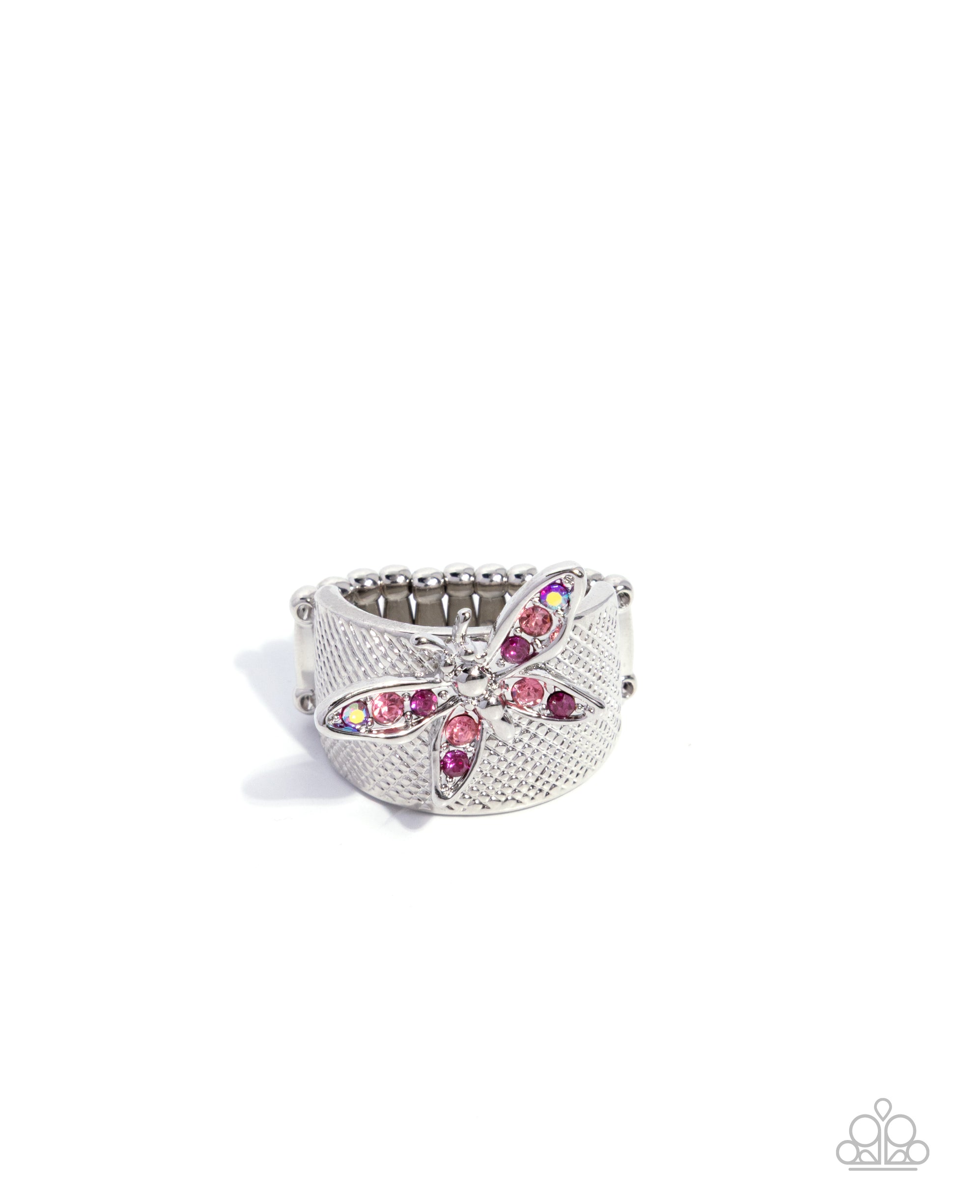 Gated Glide - pink - Paparazzi ring