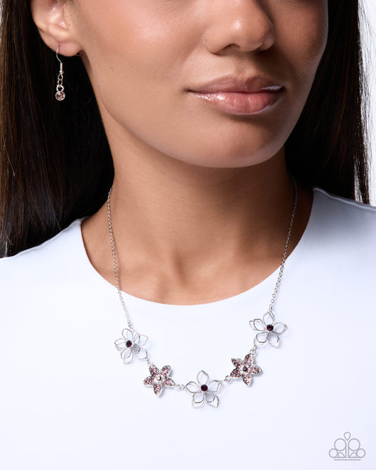 Generous Garland - purple - Paparazzi necklace